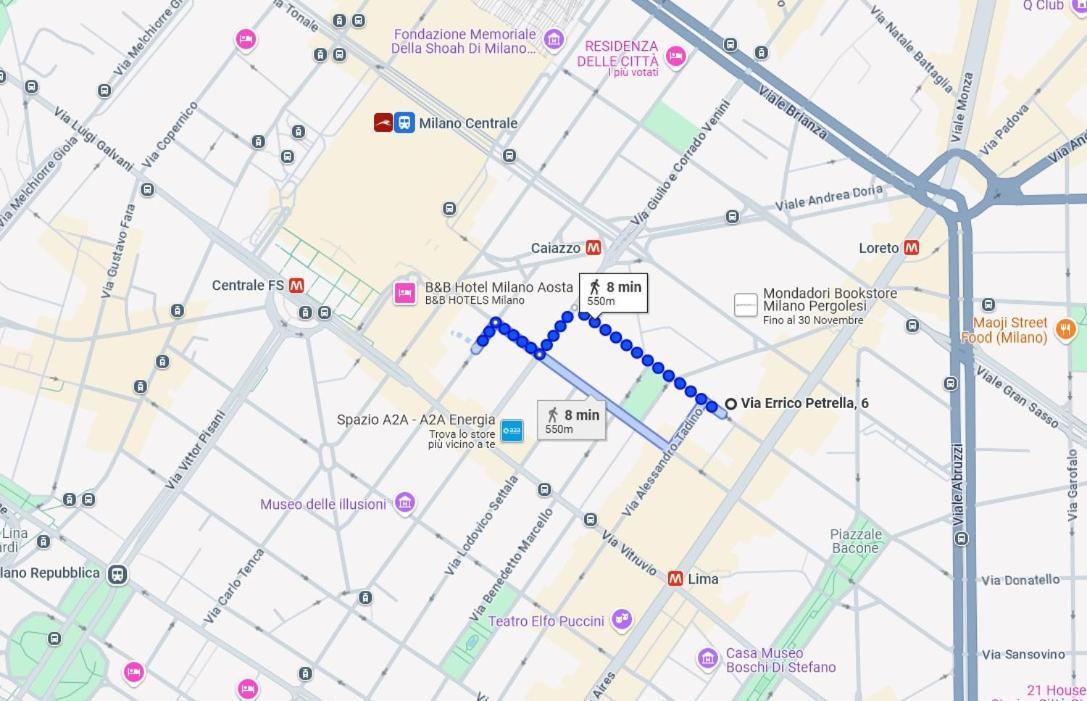 Cleopatra - Monolocale Per 2 Persone Centrale Buenos Aires 米兰 外观 照片